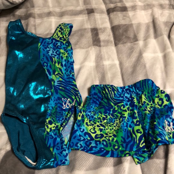 SBD Leotard and bar shorts - CS (2-4) - Picture 1 of 1